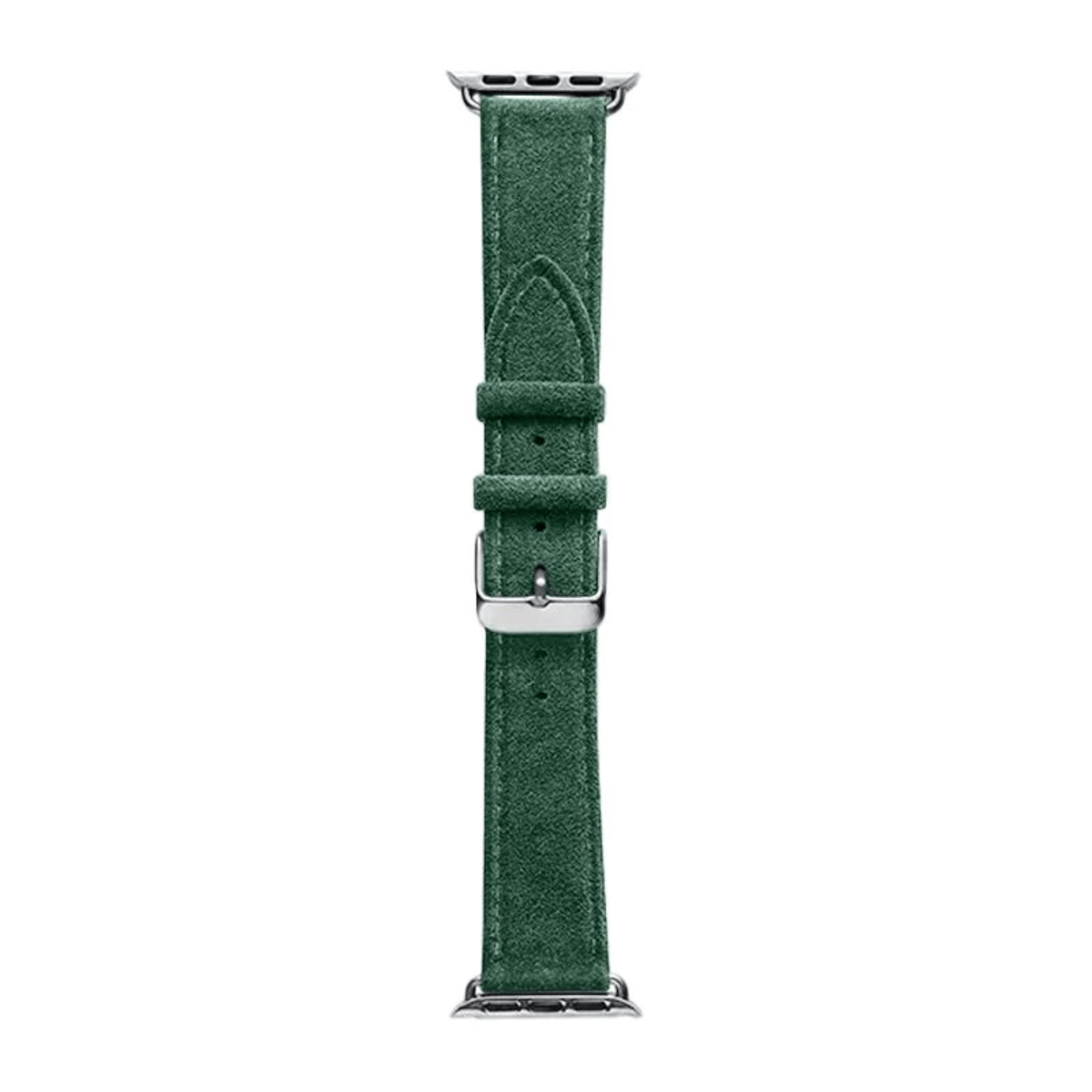 Alcantara Apple Watch Strap / Forest Green / 38/40/41mm / Buckle