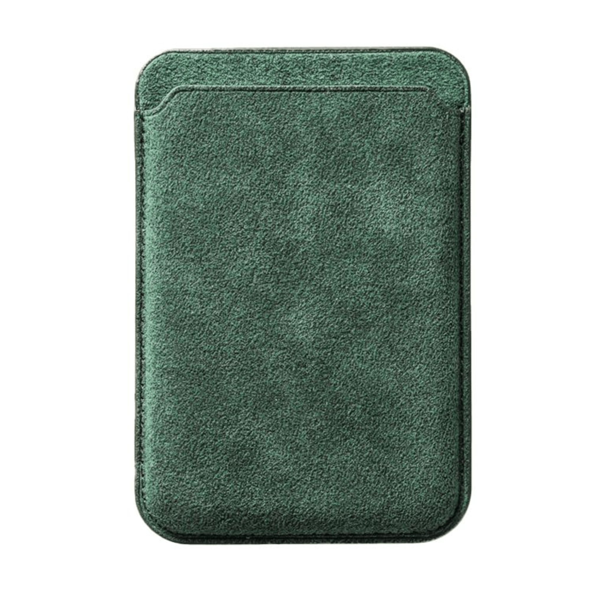 Alcantara MagSafe Wallet - Forest Green Edition