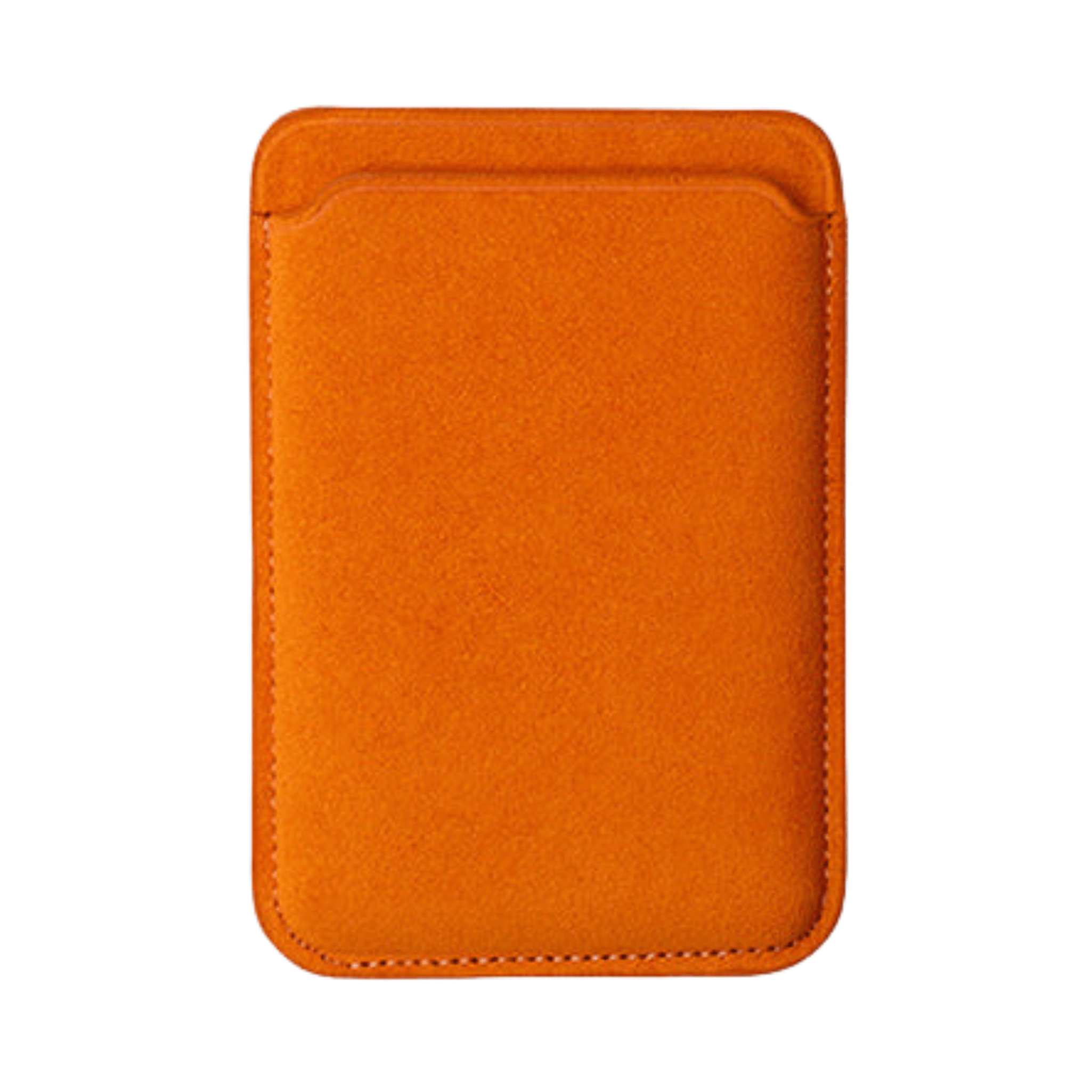 Alcantara MagSafe Wallet - Orange Edition